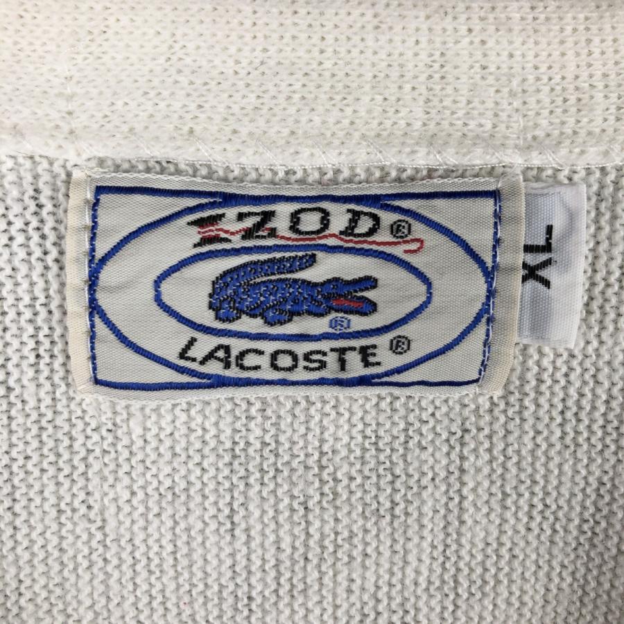 LACOSTE（ラコステ） 古着 70~80年代 LACOSTE IZOD アクリルニット