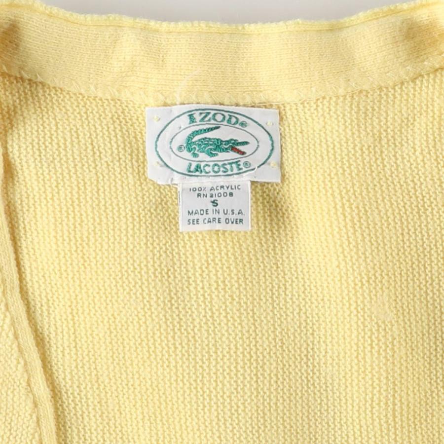 LACOSTE（ラコステ） 古着 80~90年代 LACOSTE IZOD アクリルニット