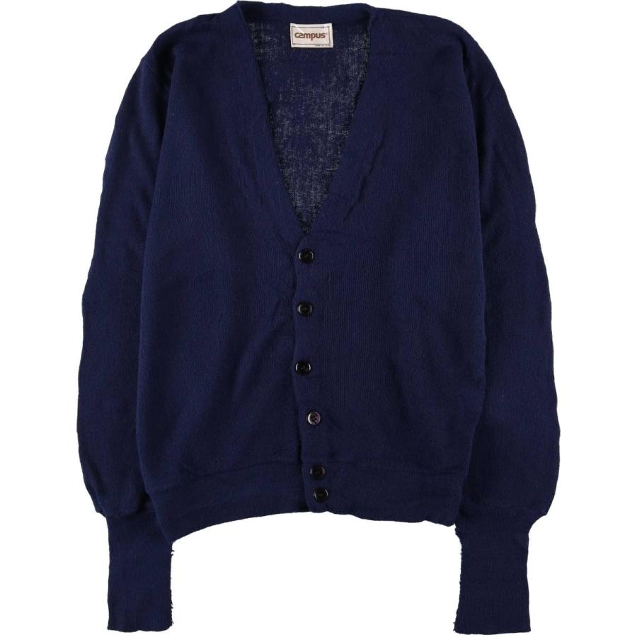古着 80年代 キャンパス CAMPUS アクリルニットカーディガン USA製 メンズM相当 ヴィンテージ /eaa588872 古着 80年代 キャンパス CAMPUS アクリルニットカーディガン USA製
