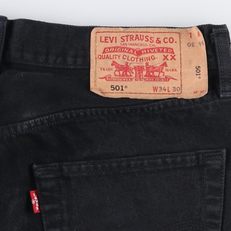 Levi's（リーバイス） 古着 Levi's 501 ブラックデニム ストレート