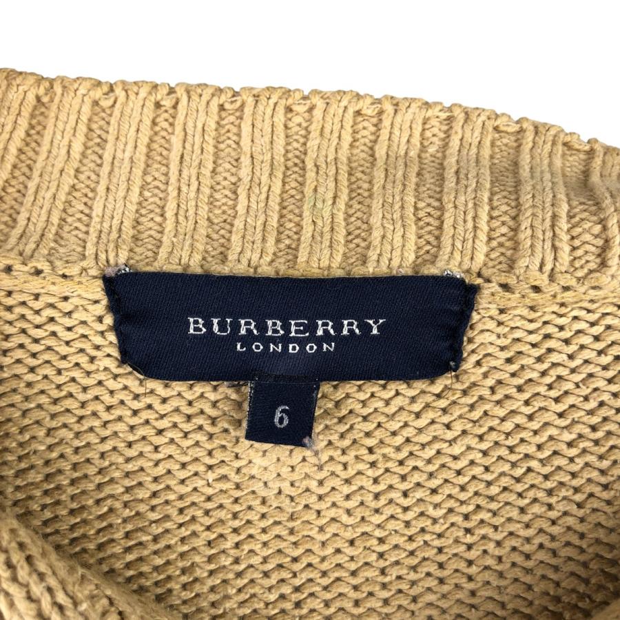 極美品 BURBERRY LONDON ドライバーズニット ジャケット カシミヤ