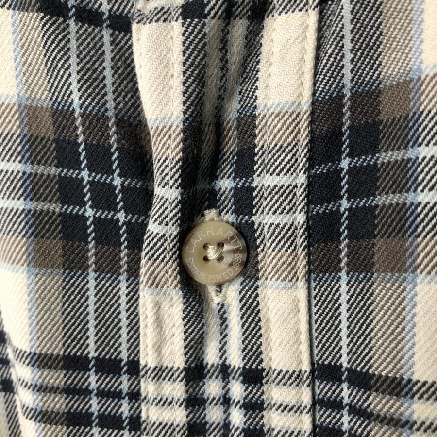 Carhartt（カーハート） 古着 チェック柄 長袖 ボタンダウン ワーク 