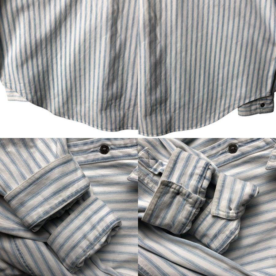 Levi's（リーバイス） 古着 90年代 長袖 コットンストライプシャツ