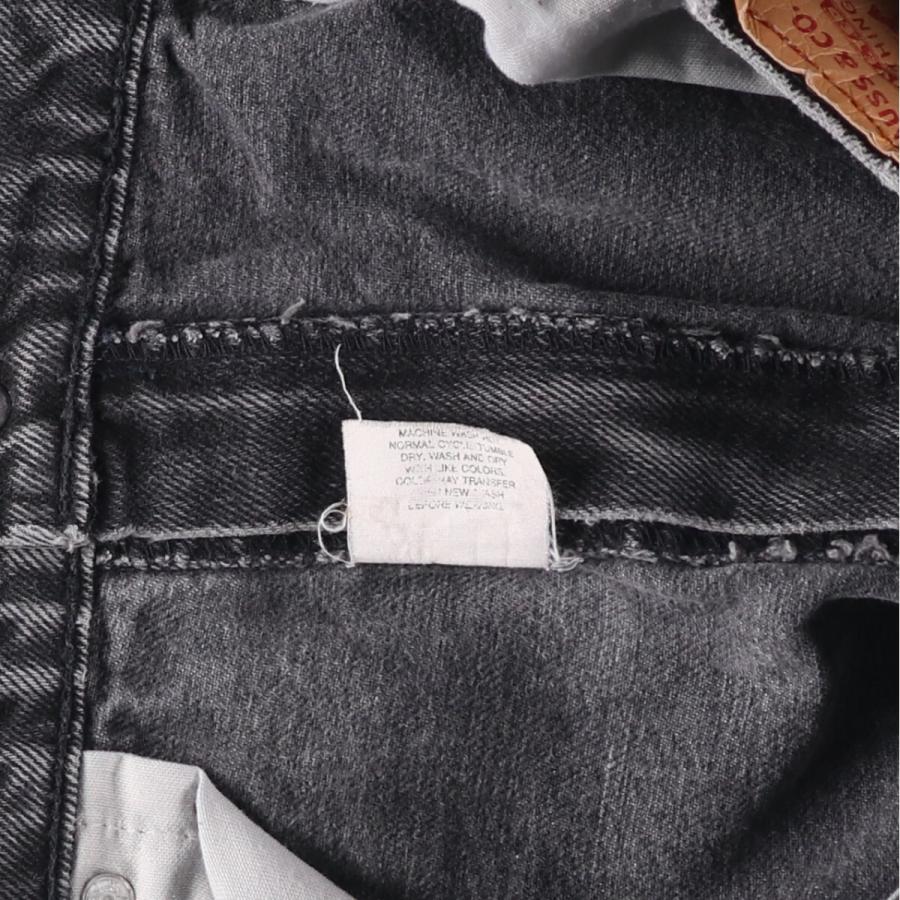 Levi's（リーバイス） 古着 Levi's 550 ブラックデニム テーパード