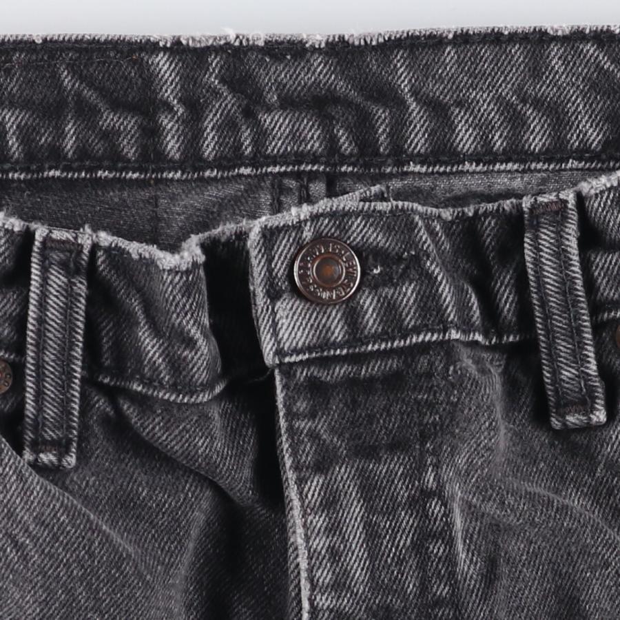 Levi's（リーバイス） 古着 Levi's 550 ブラックデニム テーパード