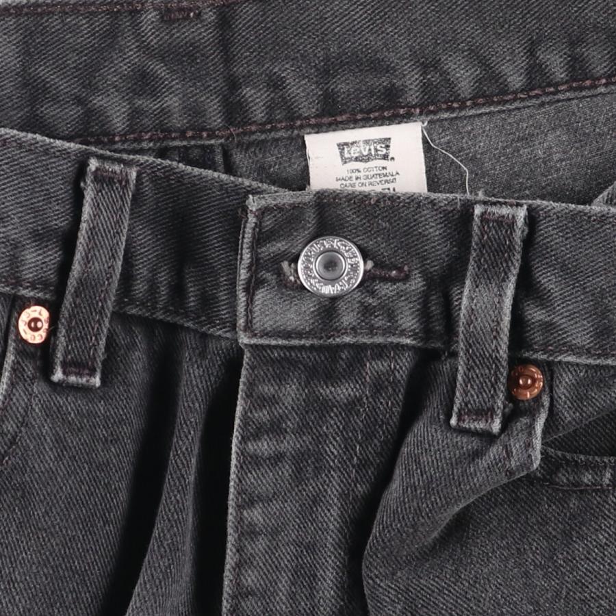 Levi's（リーバイス） 古着 00年代 Levi's 550 RELAXED FIT ブラック
