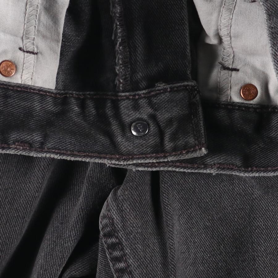 古着 00年代 リーバイス Levi's 550 RELAXED FIT ブラックデニム テーパードデニムパンツ メンズw32相当 /eaa589212 Levi's（リーバイス） 古着 00年代 Levi's 550 RELAXED FIT ブラック