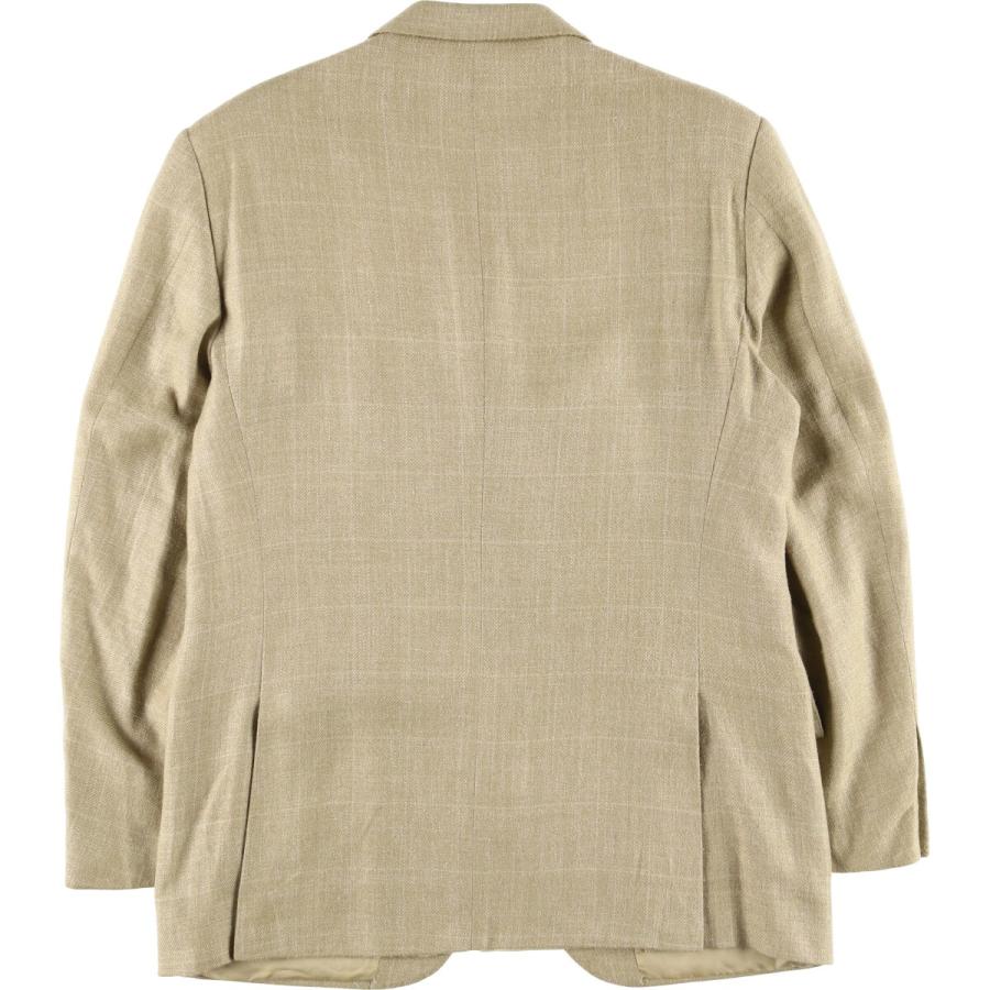 イタリア製 ラルフローレン テーラードジャケット グレンチェック シルク混 40 LAUREN RALPH LAUREN (ローレン ラルフローレン) グレンチェック