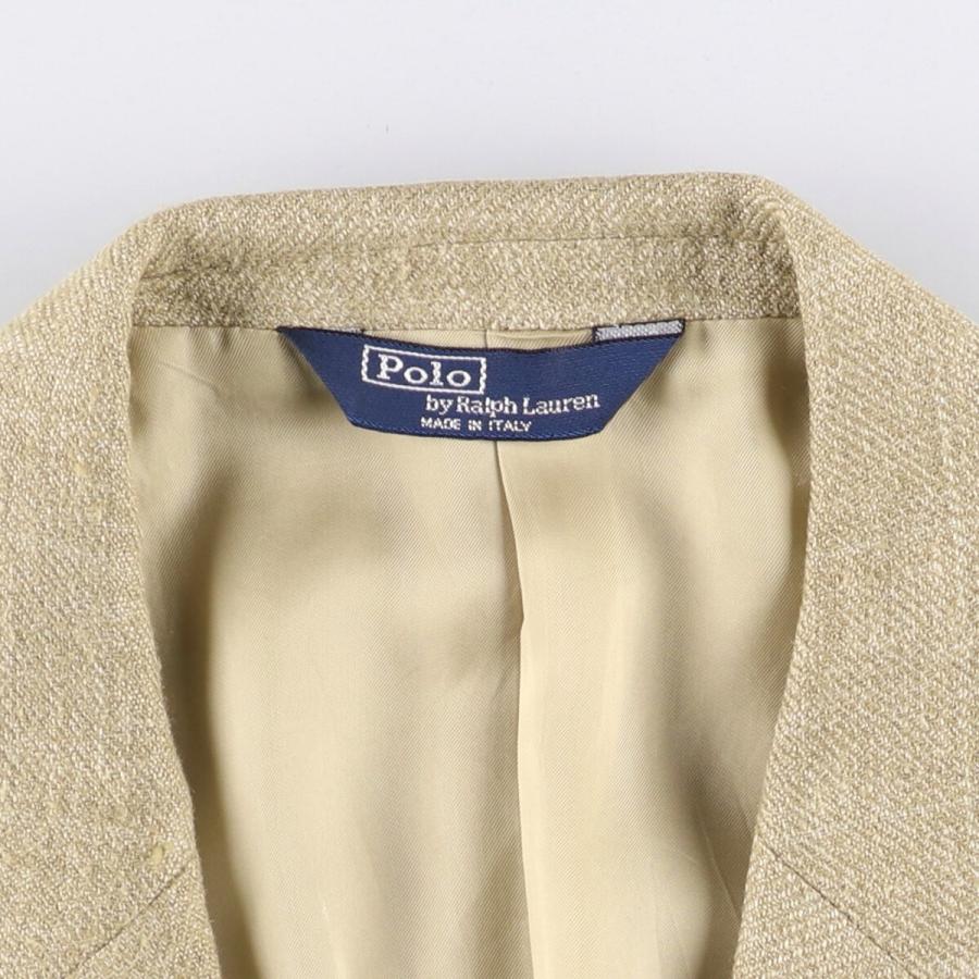古着 ラルフローレン Ralph Lauren POLO by チェック柄 シルク
