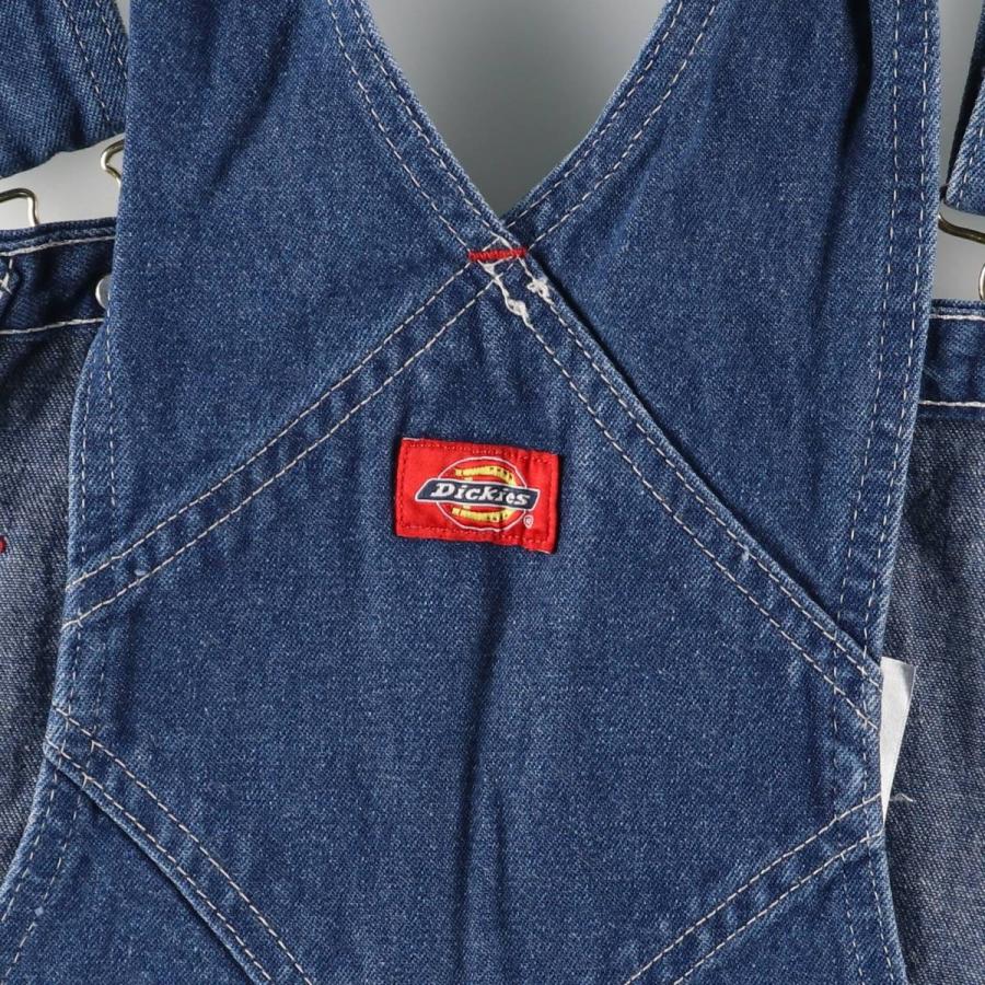 古着 ディッキーズ Dickies デニムオーバーオール メンズw39相当/eaa589252 Dickies（ディッキーズ） 古着 デニムオーバーオール メンズw39相当