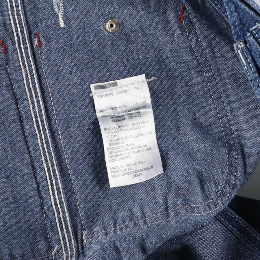 Dickies（ディッキーズ） 古着 デニムオーバーオール メンズw39相当