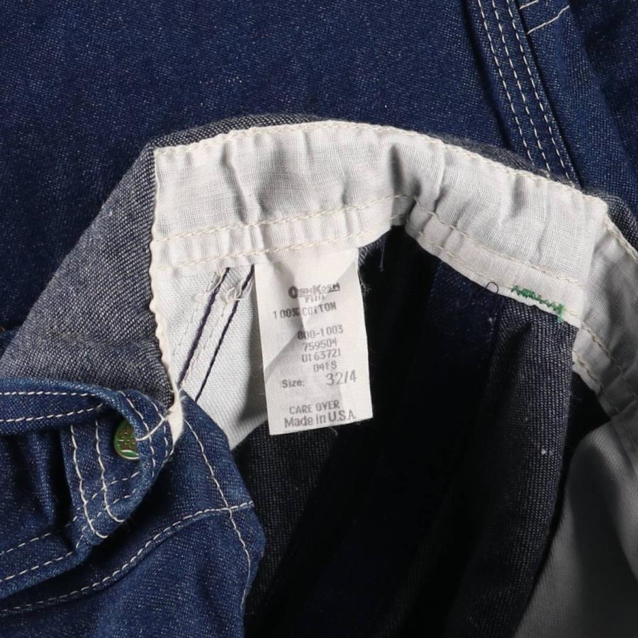 OSHKOSH（オシュコシュ） 古着 70年代 デニムオーバーオール USA製
