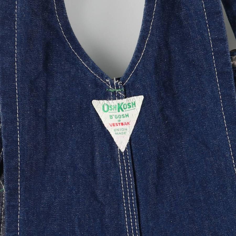 OSHKOSH（オシュコシュ） 古着 70年代 デニムオーバーオール USA製