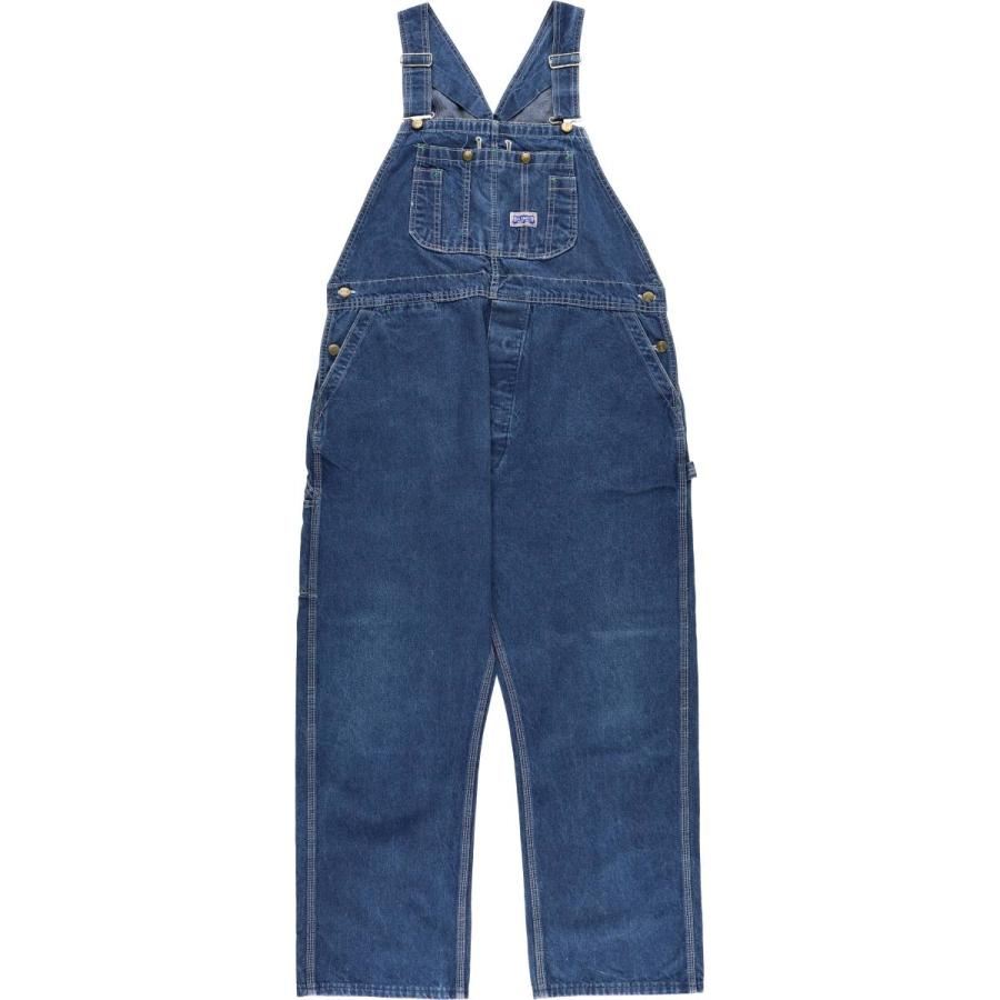 BIG SMITH オーバーオール　レア　アメリカ製　70sビンテージ 古着 古着 70年代 ビッグスミス Big Smith デニムオーバーオール USA製