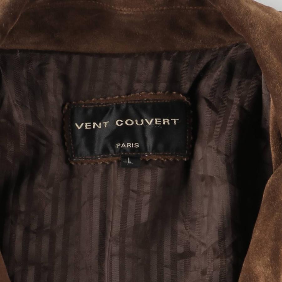 古着 VENT COUVERT スイングトップタイプ スエードレザー スポーツ