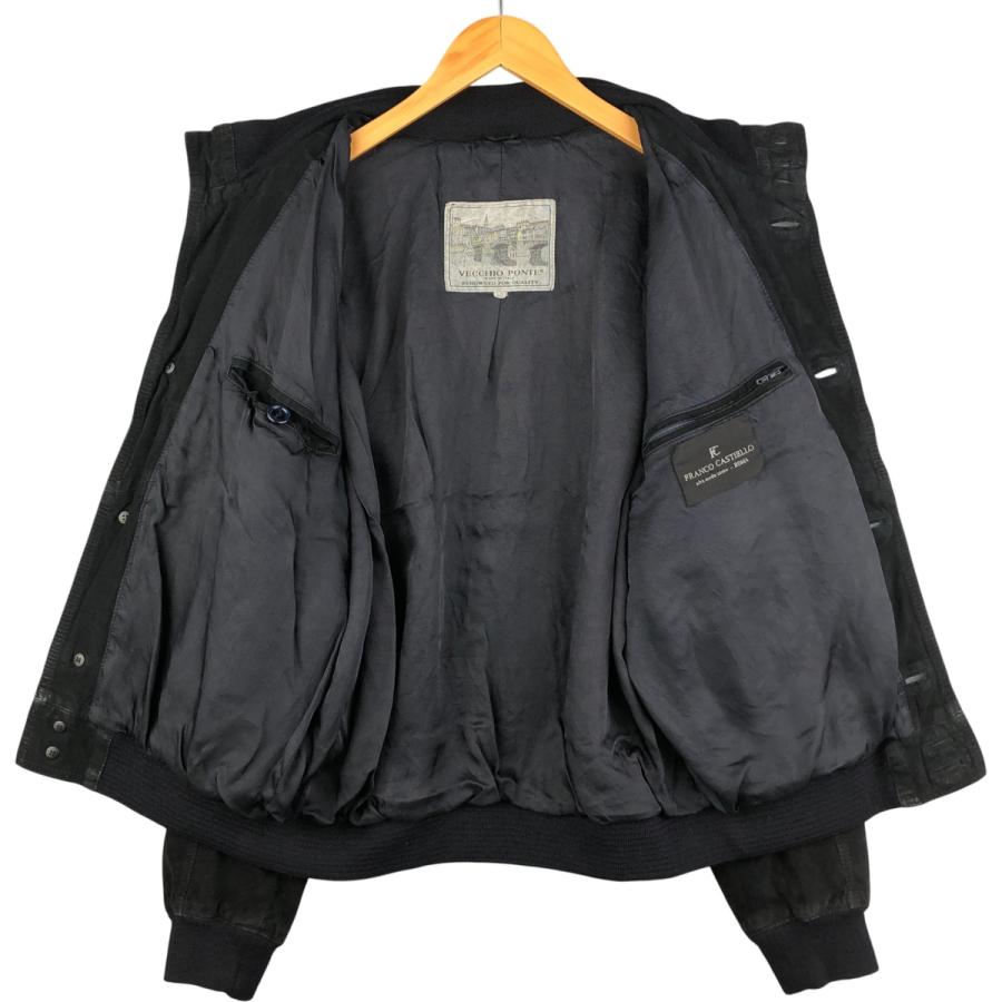 古着 VECCHIO PONTE FRANCO CASTIELLO スエードレザージャケット