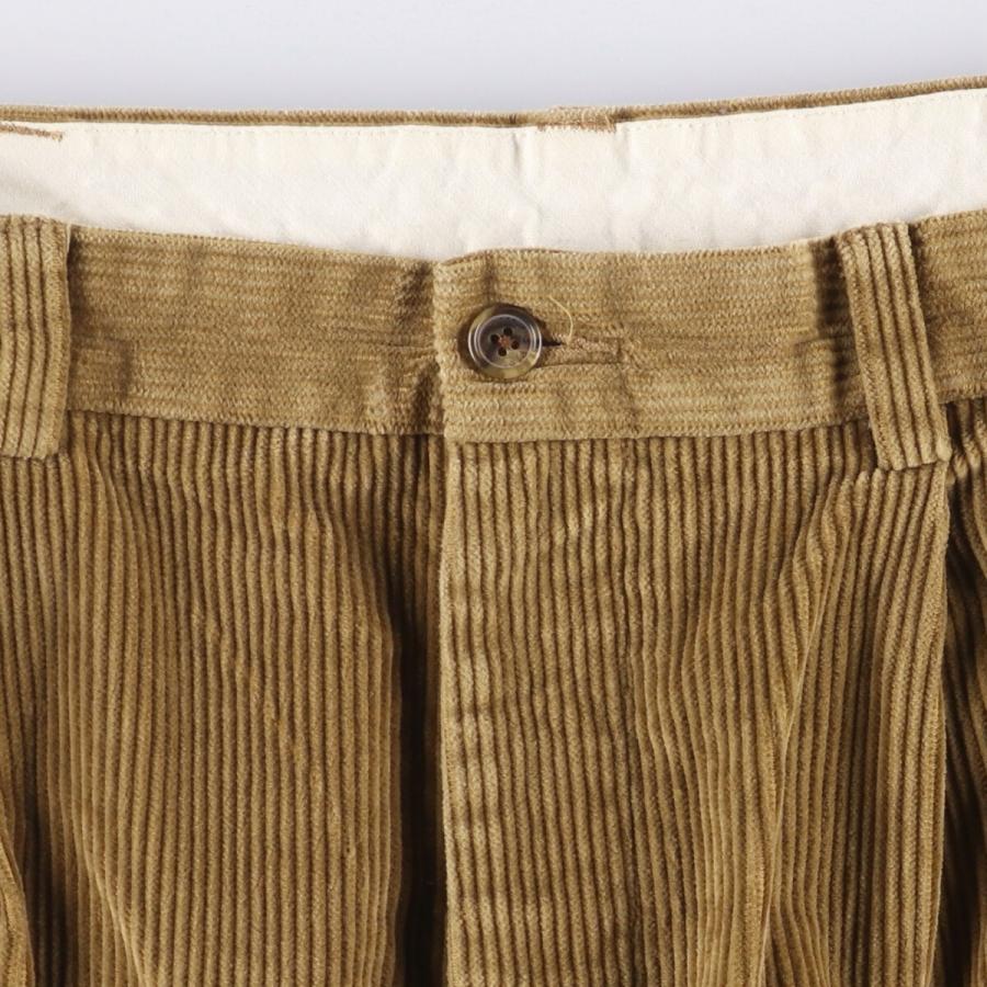 古着 ブルックスブラザーズ Brooks Brothers 346 ツータック コーデュロイパンツ メンズw35相当/eaa589567 BROOKS BROTHERS（ブルックスブラザーズ） 古着 Brooks Brothers 346