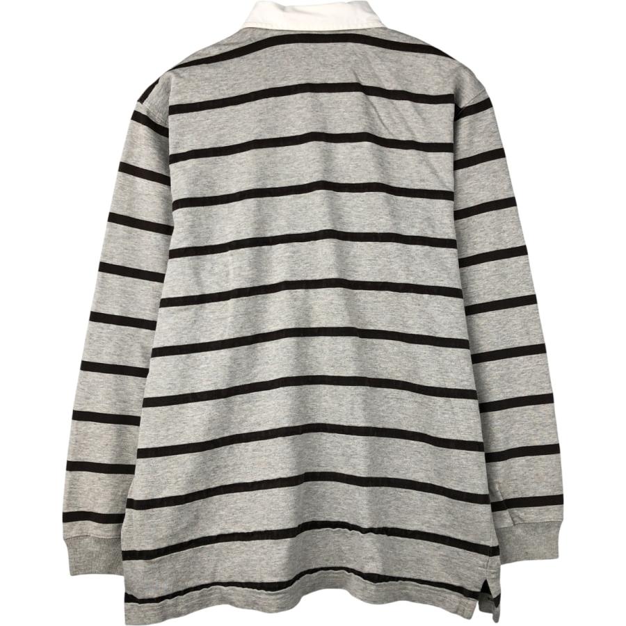 古着 ラルフローレン Ralph Lauren POLO by ボーダー柄 長袖 ラガー