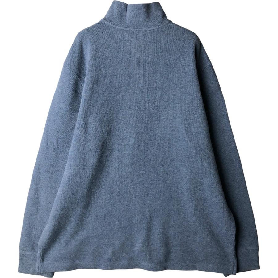 古着 ラルフローレン Ralph Lauren POLO by ハーフジップスウェット