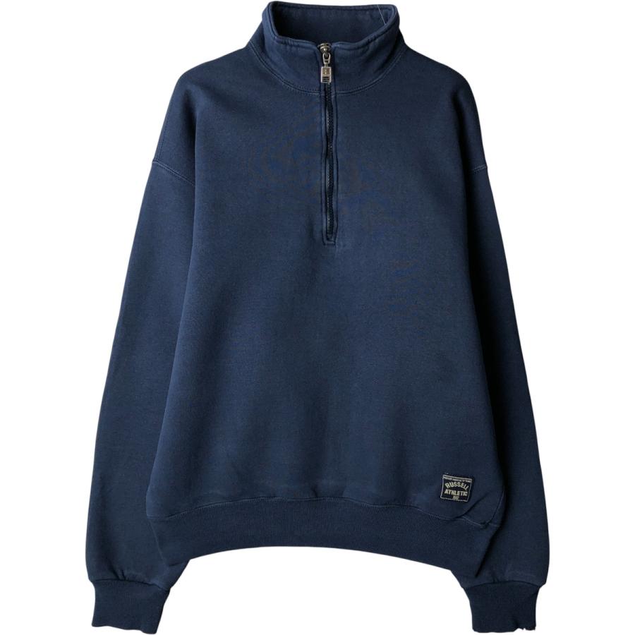 古着 90年代 ラッセル Russell ATHLETIC フルジップスウェットシャツ
