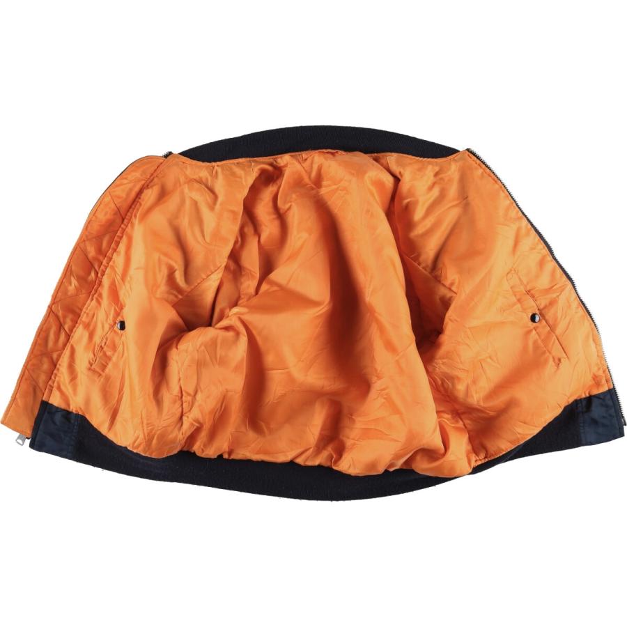 サイズ40 SPIEWAK USA製 MA-1 フライトジャケット DM1427 SPIEWAK スピワック 70年代 USA製 MA-1 FLIGHT JACKET NAVY フライト