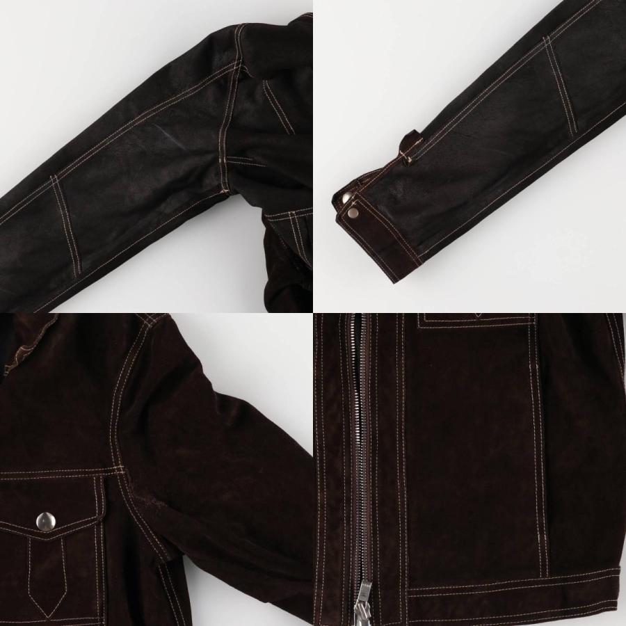 HUGO BOSS（ヒューゴ・ボス） 古着 スエードレザージャケット メンズM