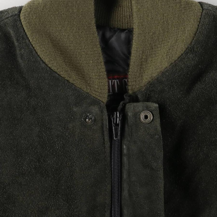 古着 OUTFIT GARMENT スエードレザーブルゾン イタリア製 メンズM相当