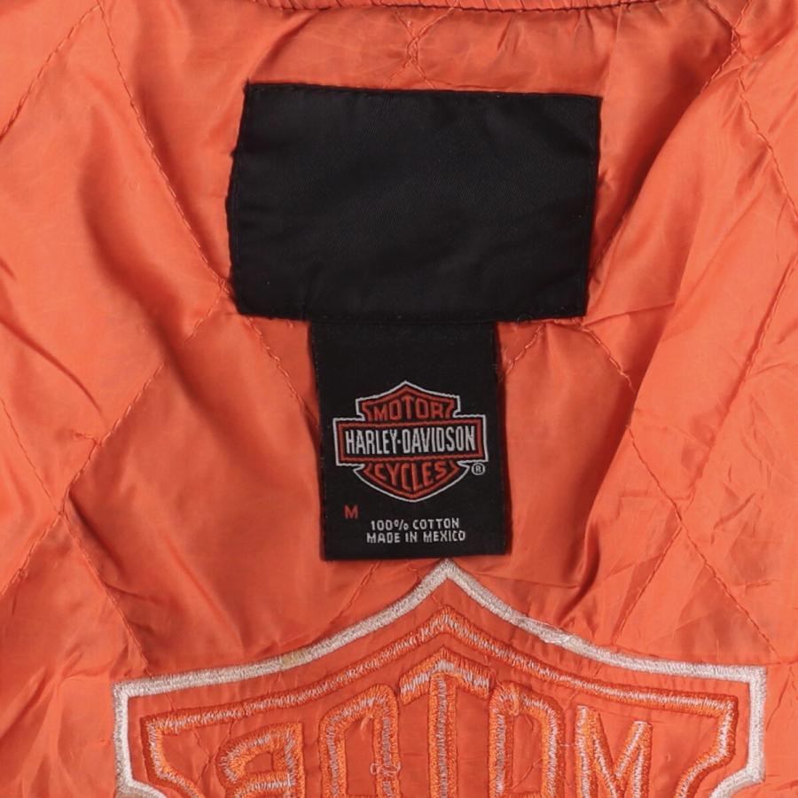 古着 ハーレーダビッドソン Harley-Davidson MA-1タイプ 中綿入り