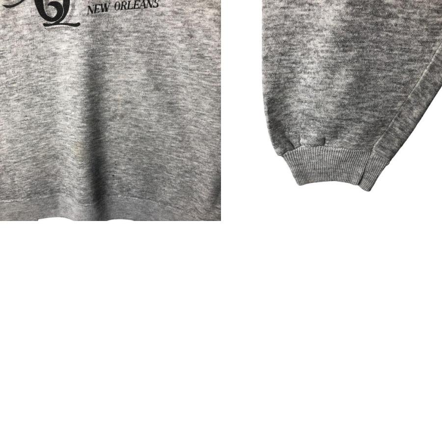 Hanes（ヘインズ） 古着 80年代 青タグ プリントスウェットシャツ