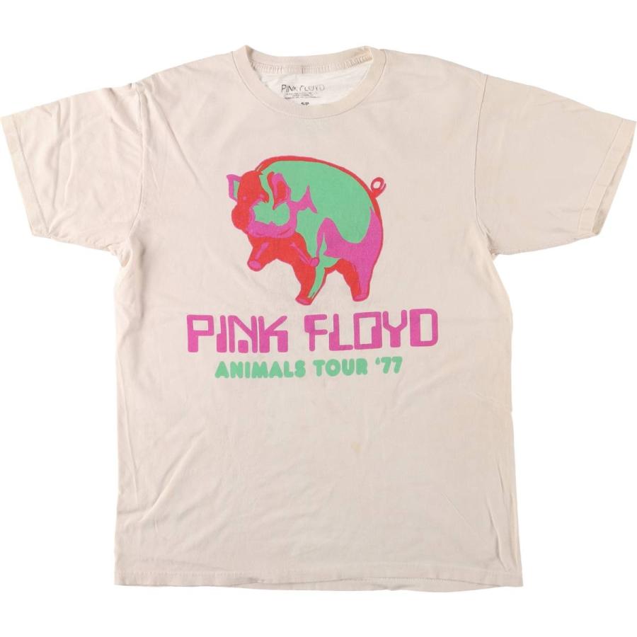 古着 PINK FLOYD ピンクフロイド バンドTシャツ バンT メンズS相当