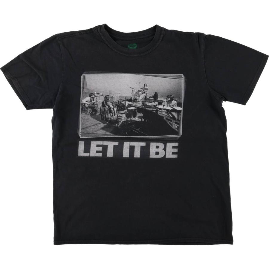 古着 THE BEATLES ビートルズ バンドTシャツ バンT メンズL相当