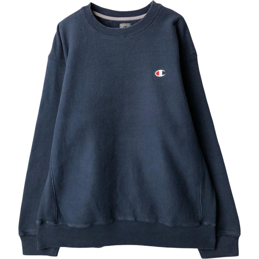 Champion（チャンピオン） 古着 00年代 ワンポイントロゴスウェット