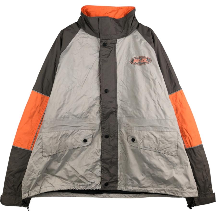古着 ビッグサイズ ハーレーダビッドソン Harley-Davidson バックロゴ ウインドブレーカー メンズXXXL相当/eaa590397 古着 ビッグサイズ ハーレーダビッドソン Harley-Davidson バックロゴ