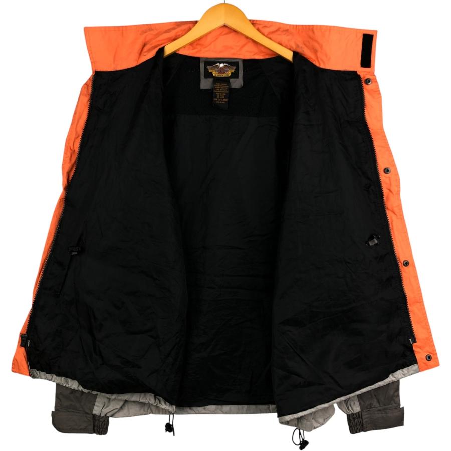 古着 ビッグサイズ ハーレーダビッドソン Harley-Davidson バックロゴ ウインドブレーカー メンズXXXL相当/eaa590397 古着 ビッグサイズ ハーレーダビッドソン Harley-Davidson バックロゴ