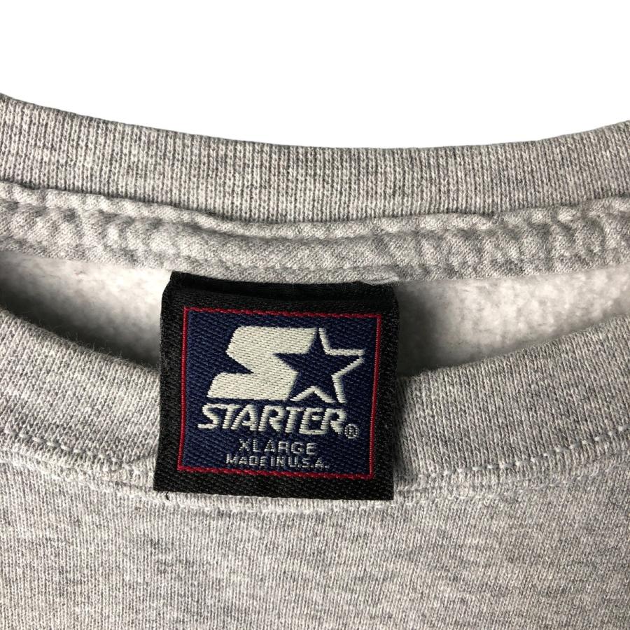 古着 90年代 スターター Starter MLB CLEVELAND INDIANS クリーブランドインディアンス ロゴスウェットシャツ トレーナー USA製 メンズXL相当 ヴィンテージ/eaa590417 STARTER（スターター） 古着 90年代 MLB クリーブランドインディアンス