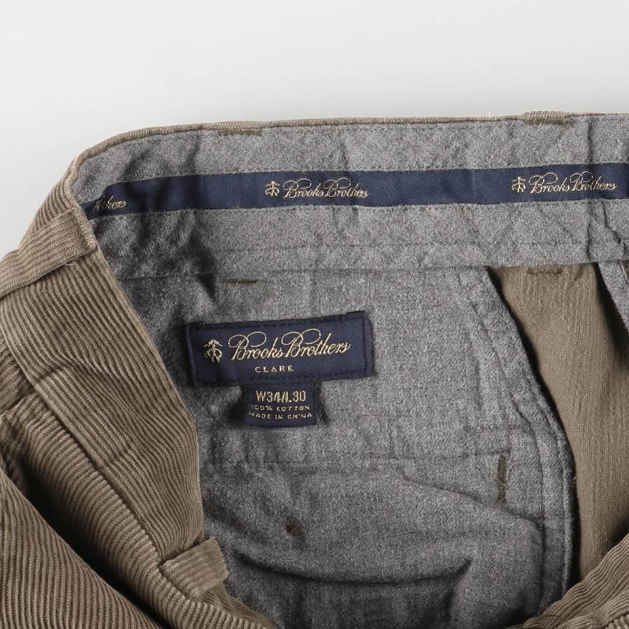 古着 ブルックスブラザーズ Brooks Brothers CLARK コーデュロイパンツ メンズw34相当/eaa590481 BROOKS BROTHERS（ブルックスブラザーズ） 古着 Brooks Brothers CLARK