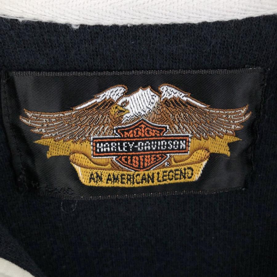 古着 00年代 ハーレーダビッドソン Harley-Davidson 長袖 ラガーシャツ