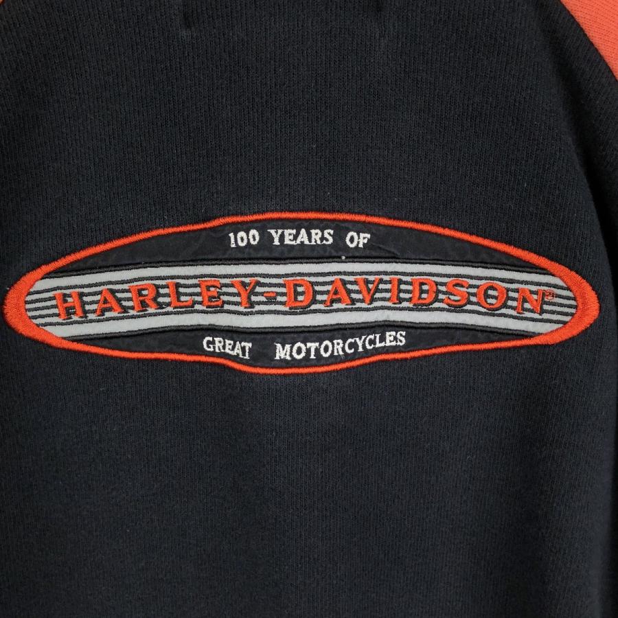 古着 00年代 ハーレーダビッドソン Harley-Davidson 長袖 ラガーシャツ