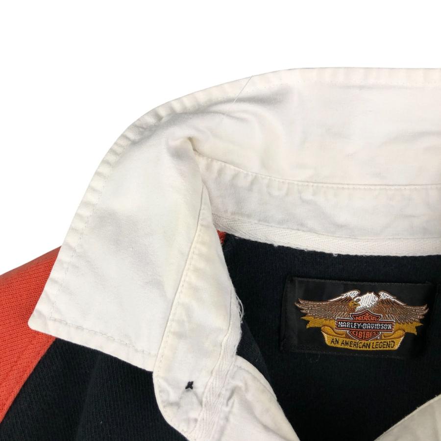 古着 00年代 ハーレーダビッドソン Harley-Davidson 長袖 ラガーシャツ