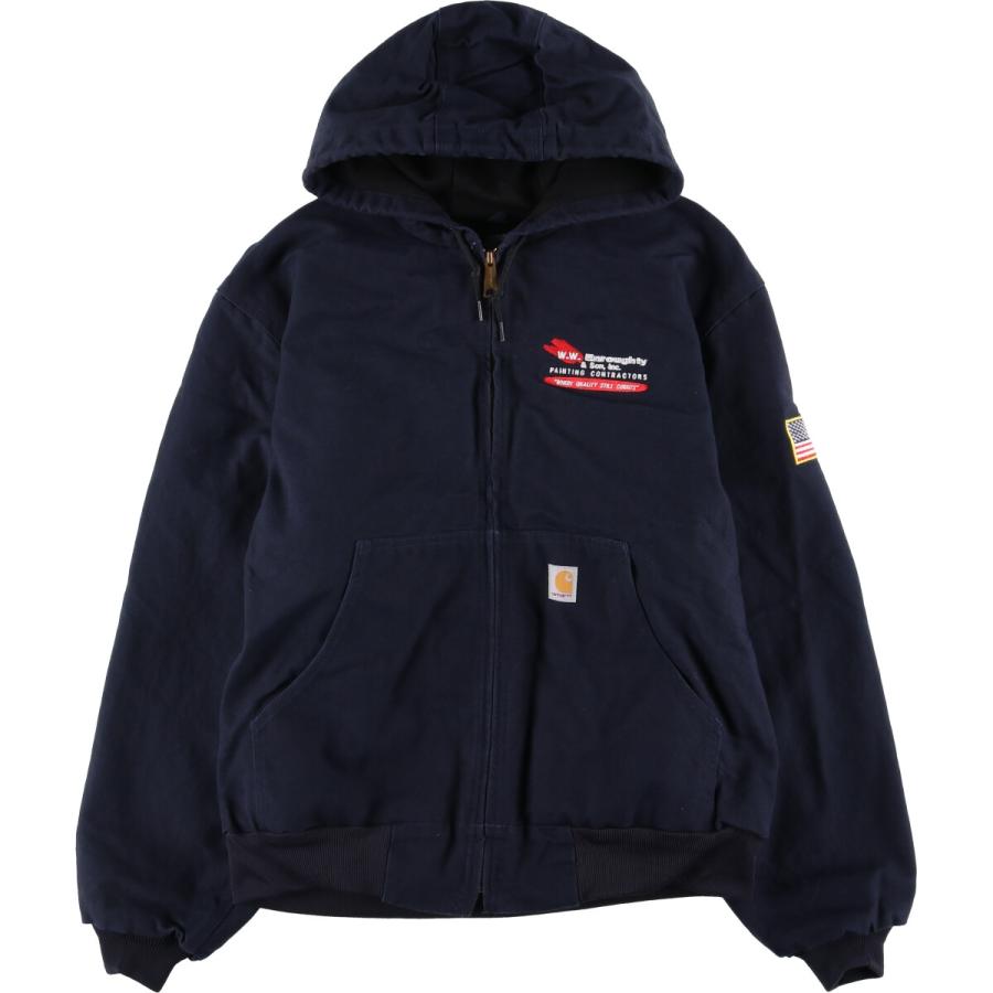 Carhartt（カーハート） 古着 アクティブジャケット ダックフルジップ