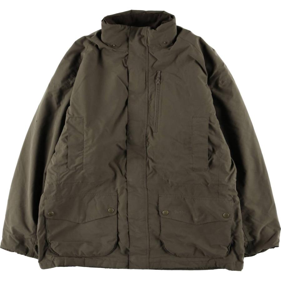 Borbour waterproof ジャケット　中綿 古着 バブアー Barbour WATERPROOF AND BREATHABLE 3ワラント 中綿
