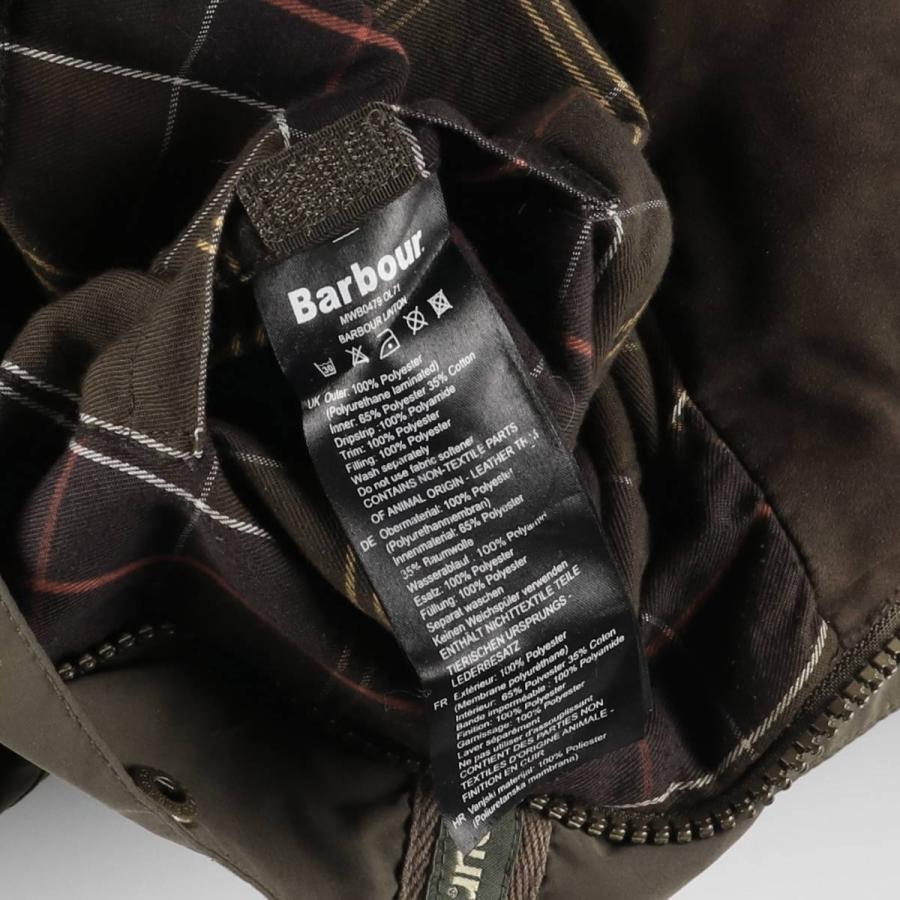 古着 バブアー Barbour WATERPROOF AND BREATHABLE 3ワラント 中綿