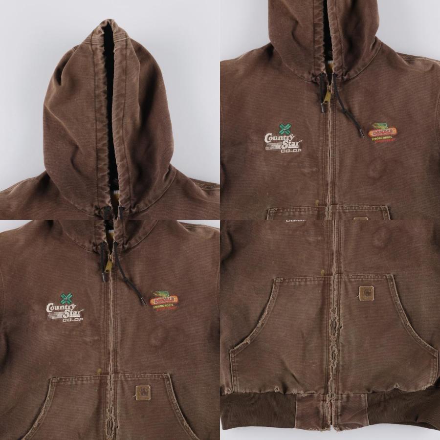 Carhartt（カーハート） 古着 アクティブジャケット ダックフルジップ