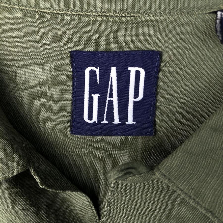 GAP（ギャップ） 古着 90年代 オールドギャップ 半袖 オープンカラー