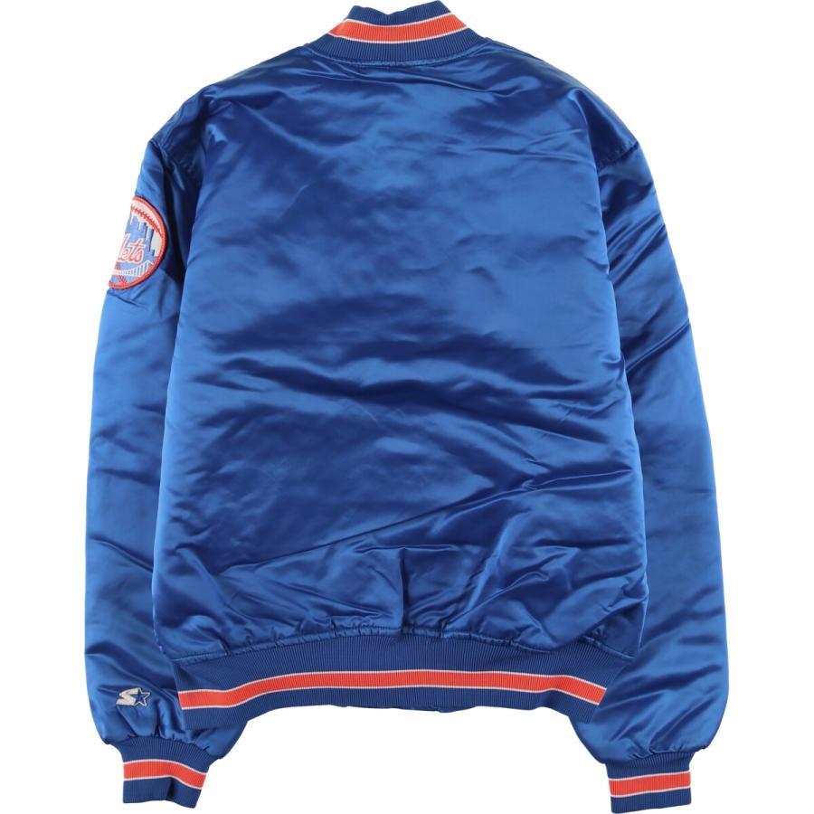 MLB Metsスタジャン USA製 90s ニューヨークメッツ ヴィンテージ STARTER（スターター） 古着 80~90年代 MLB ニューヨークメッツ