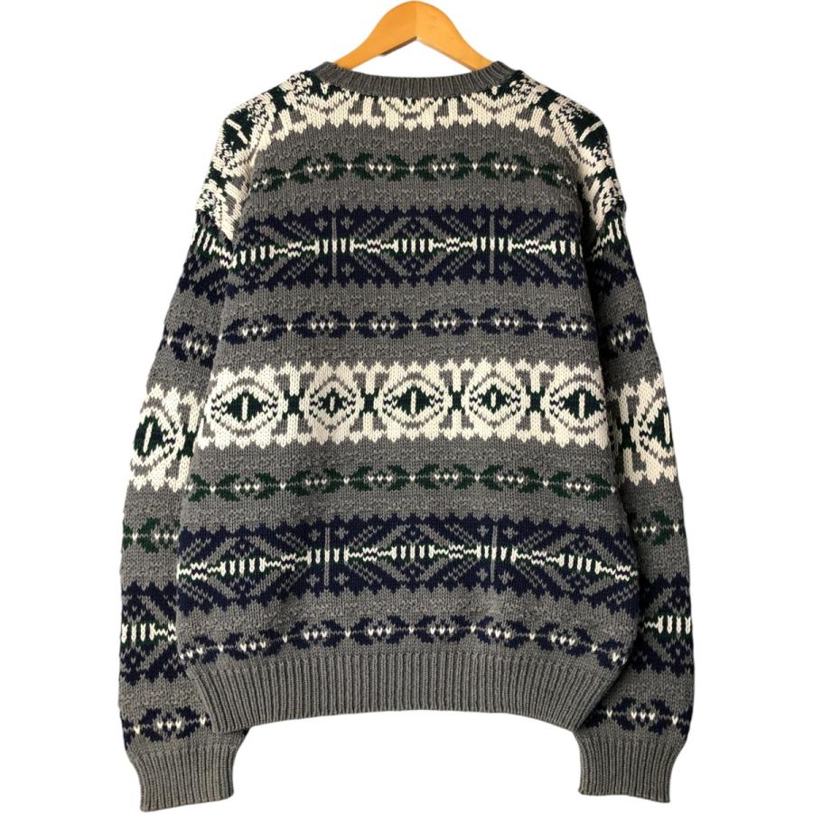 GAP（ギャップ） 古着 90年代 オールドギャップ フェアアイル柄 ニット