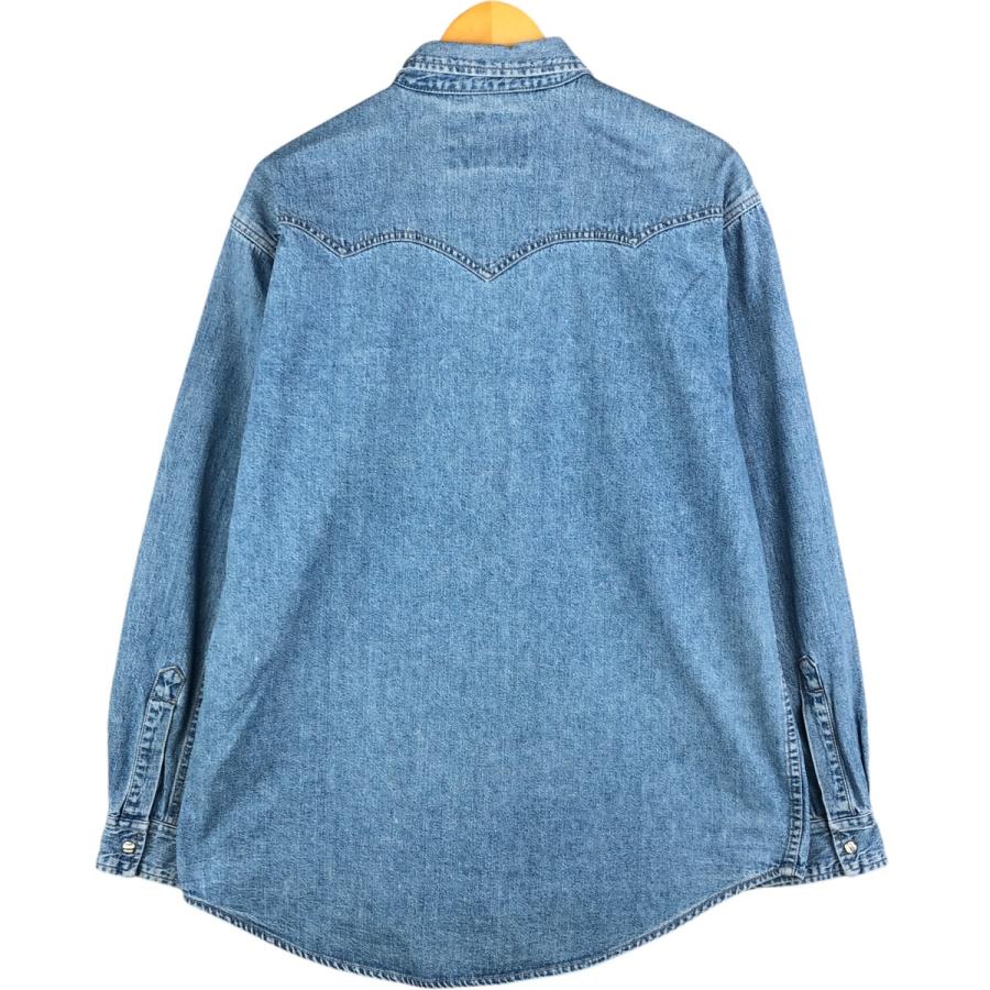 Levi's（リーバイス） 古着 90年代 長袖 デニム ウエスタンシャツ