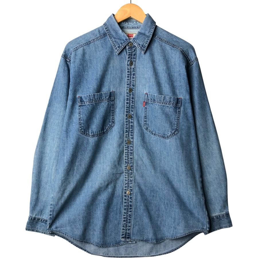 Levi's（リーバイス） 古着 90年代 長袖 デニムシャツ メンズM相当