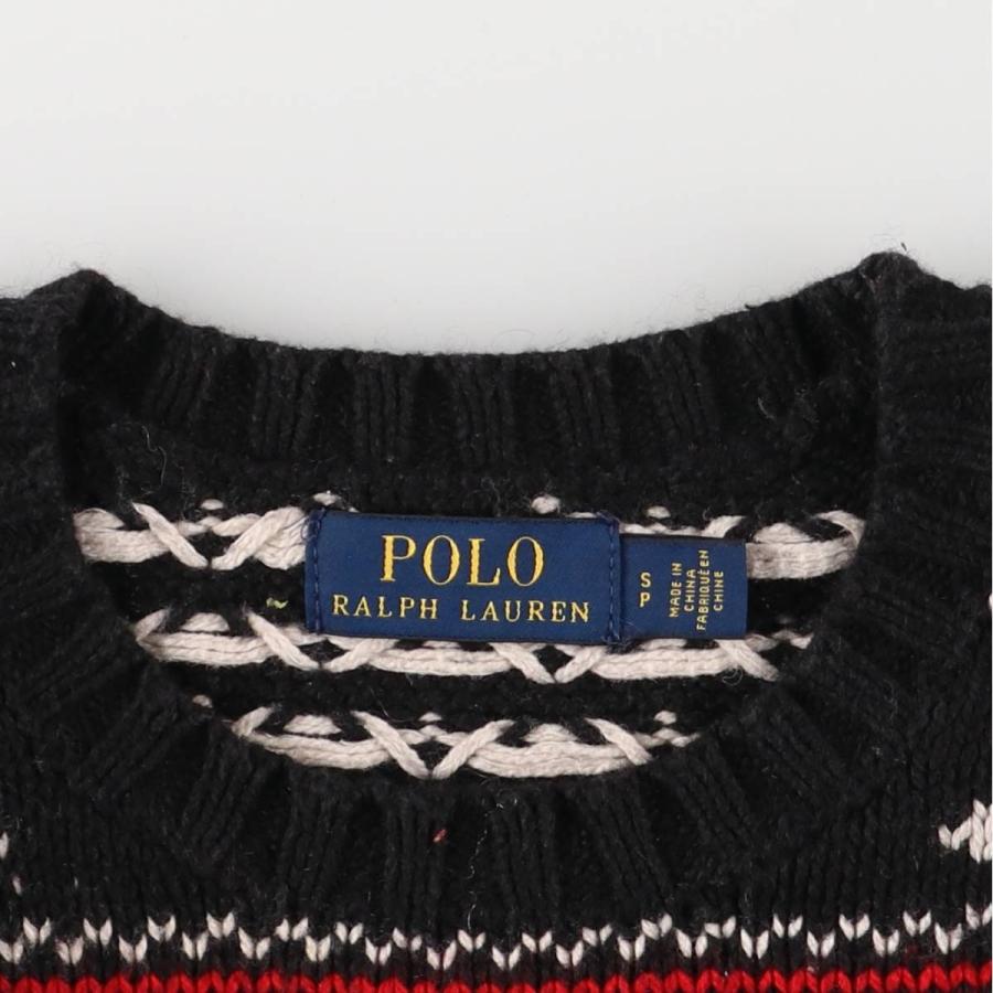 古着 ラルフローレン Ralph Lauren POLO RALPH LAUREN ノルディック柄