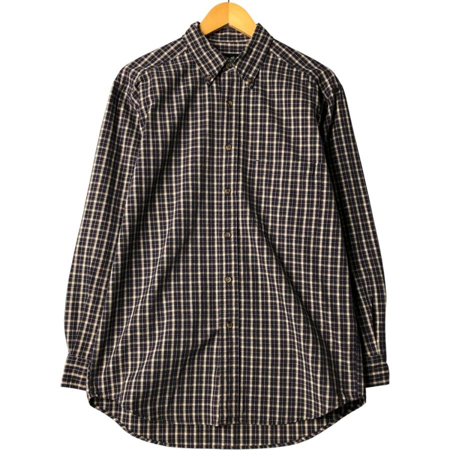 Eddie Bauer（エディーバウアー） 古着 長袖 ボタンダウンチェック